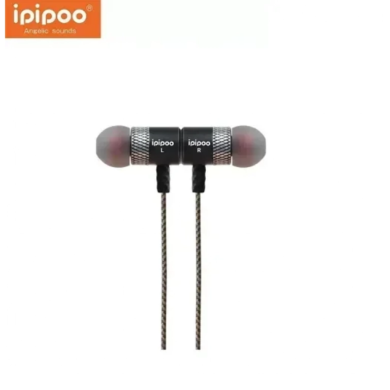 Ασύρματα Sport Ακουστικά με Μαγνήτη – IPIPOO iL95BL, (Μαύρο)
