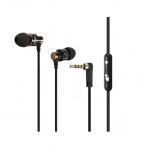 Ακουστικά Ipipoo iP-A400Hi Dynamic In Ear Earphones, Χρυσό