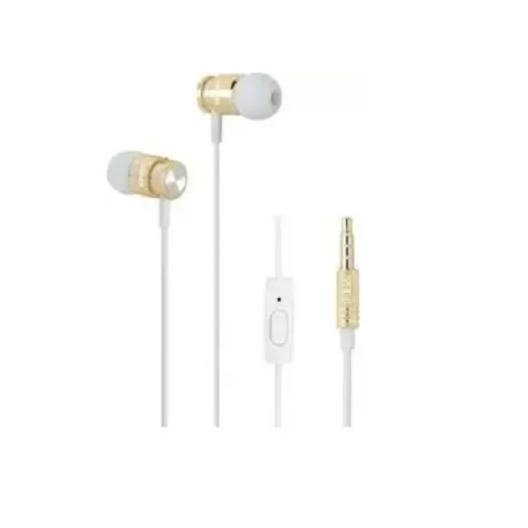 Ακουστικά Ipipoo IP - B30i Dynamic In Ear, Χρυσό