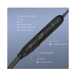 Ασύρματα Ακουστικά Bluetooth Με Μαγνήτη Ipipoo GP-3 - Μαύρο