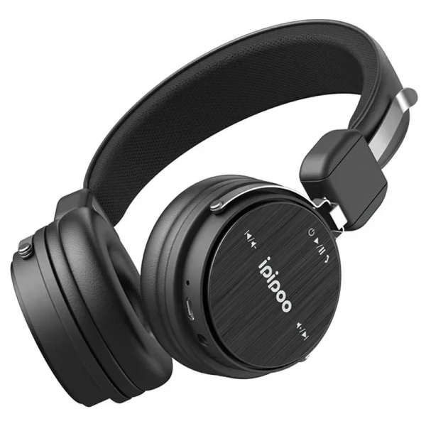 Ασύρματα ακουστικά ipipoo Wireless Stereo Headset EP-2, Μαύρο