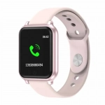 Smartwatch T70, σε ροζ χρώμα