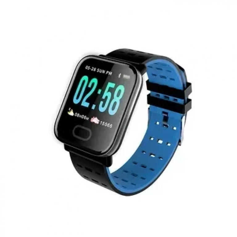 Ρολόι κινητό smart watch OEM A6, σε μπλε χρώμα