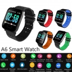 Ρολόι κινητό smart watch OEM A6, σε μπλε χρώμα