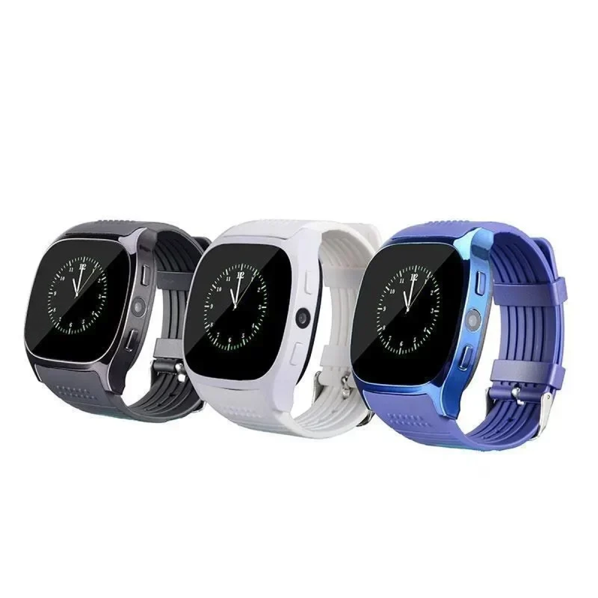 Smart Watch - Ρολόι Κινητό Τηλέφωνο Τ8 Sim, σε λευκό χρώμα
