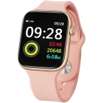 Smart Watch Fitness Tracker με μετρητή καρδιακών παλμών, SpO2 για Android / IOS – OEM W4, σε ροζ χρώμα