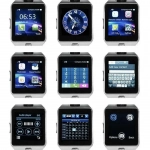 Smartwatch DZ09, σε λευκό χρώμα