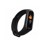 Έξυπνο Ρολόι Smart Bracelet Bluetooth Smartwatch Με Καταγραφή Βημάτων, Ύπνου + Καρδιακών Παλμών ΟΕΜ Μ3, σε μαύρο χρώμα