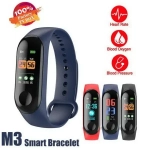 Έξυπνο Ρολόι Smart Bracelet Bluetooth Smartwatch Με Καταγραφή Βημάτων, Ύπνου + Καρδιακών Παλμών ΟΕΜ Μ3, σε μπλε χρώμα
