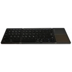 Πληκτρολόγιο Mini Bluetooth Mobilis B033 Magnetic Foldable, σε γκρι χρώμα