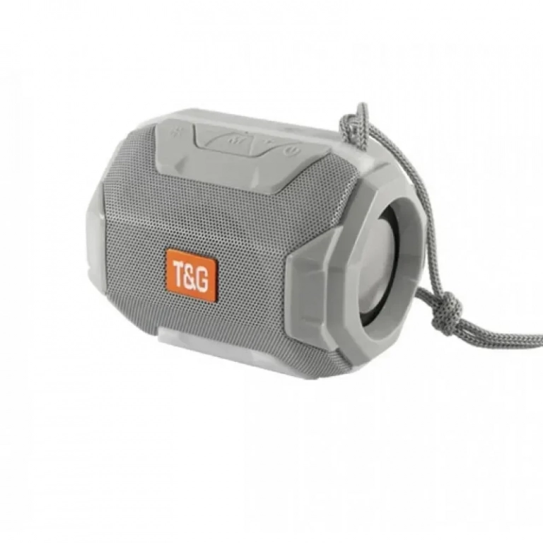 Φορητό Ασύρματο Ηχείο Bluetooth T&G TG162, σε γκρι χρώμα