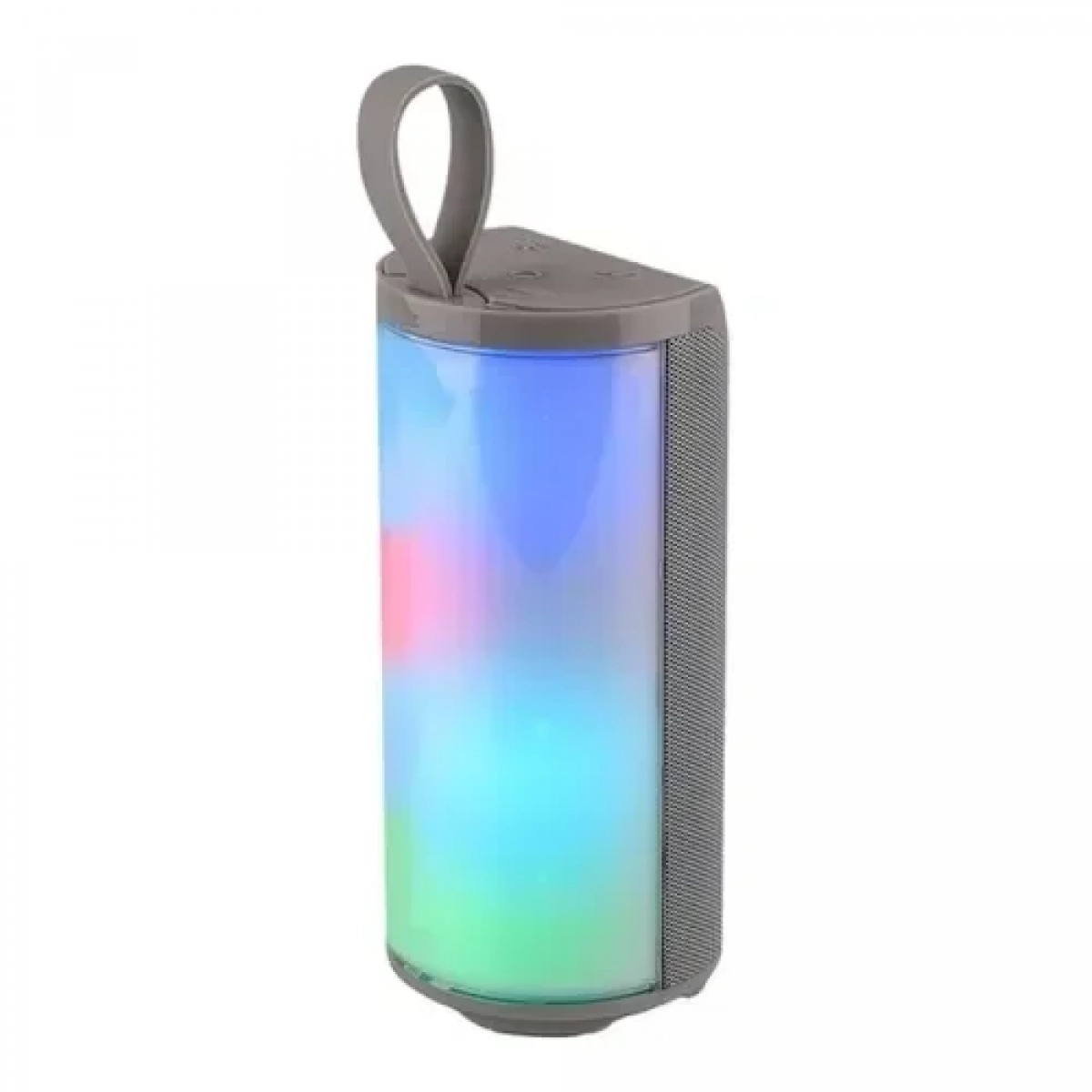 Ασύρματο ηχείο LED Bluetooth – USB/SD – T&G TG-169, σε γκρι χρώμα