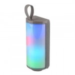 Ασύρματο ηχείο LED Bluetooth – USB/SD – T&G TG-169, σε γκρι χρώμα