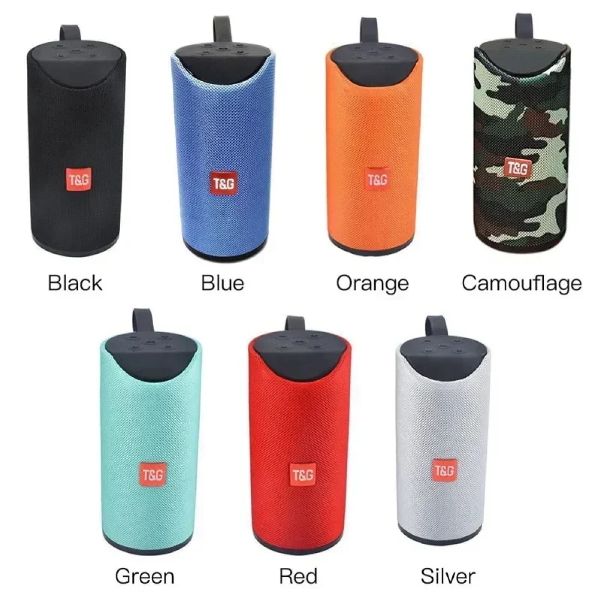 Φορητό Ηχείο T&G TG113 Wireless Bluetooth Speaker Portable Mini, σε κόκκινο χρώμα