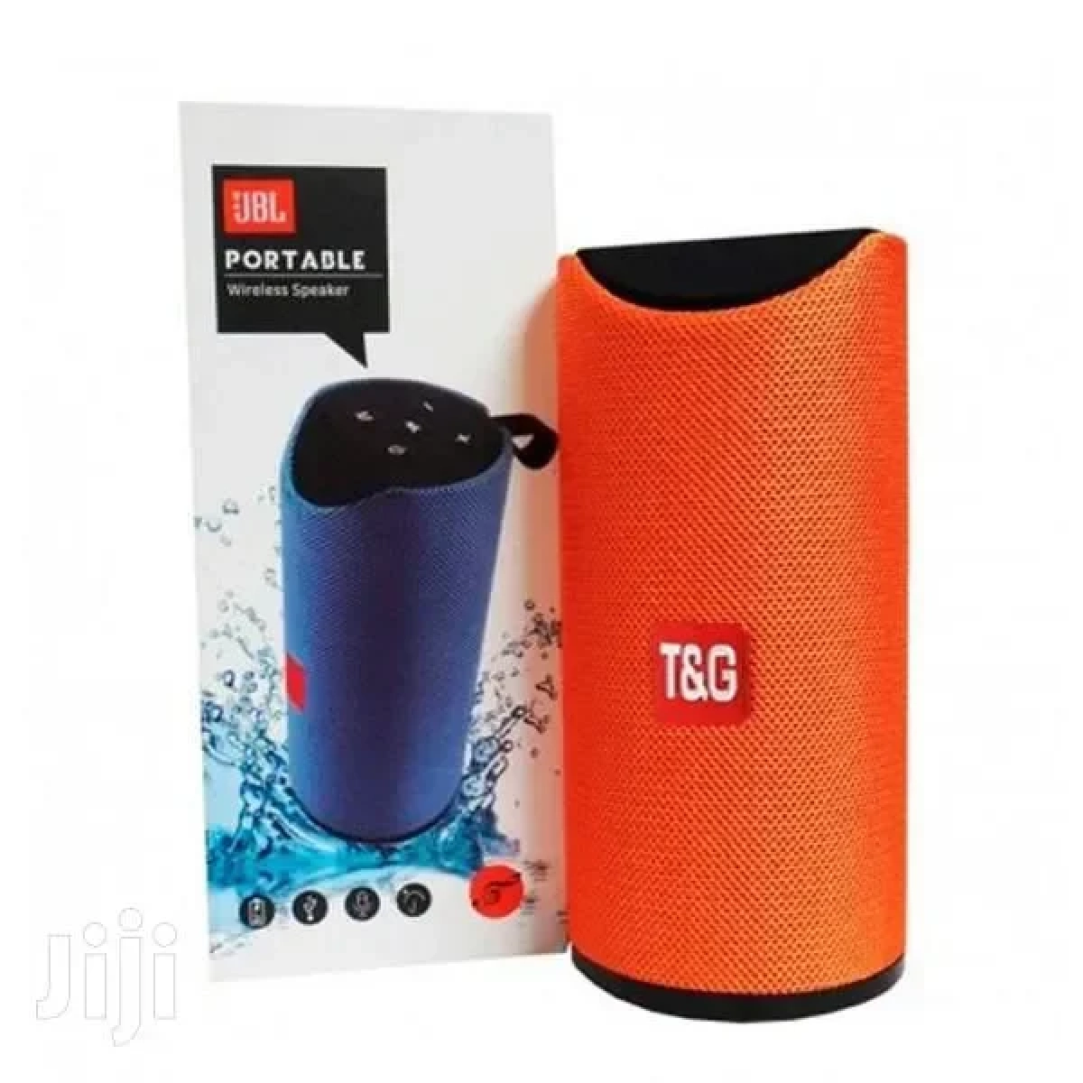 Φορητό Ηχείο T&G TG113 Wireless Bluetooth Speaker Portable Mini, σε πορτοκαλί χρώμα