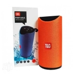 Φορητό Ηχείο T&G TG113 Wireless Bluetooth Speaker Portable Mini, σε πορτοκαλί χρώμα