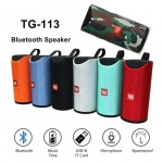 Φορητό Ηχείο T&G TG113 Wireless Bluetooth Speaker Portable Mini, σε πορτοκαλί χρώμα