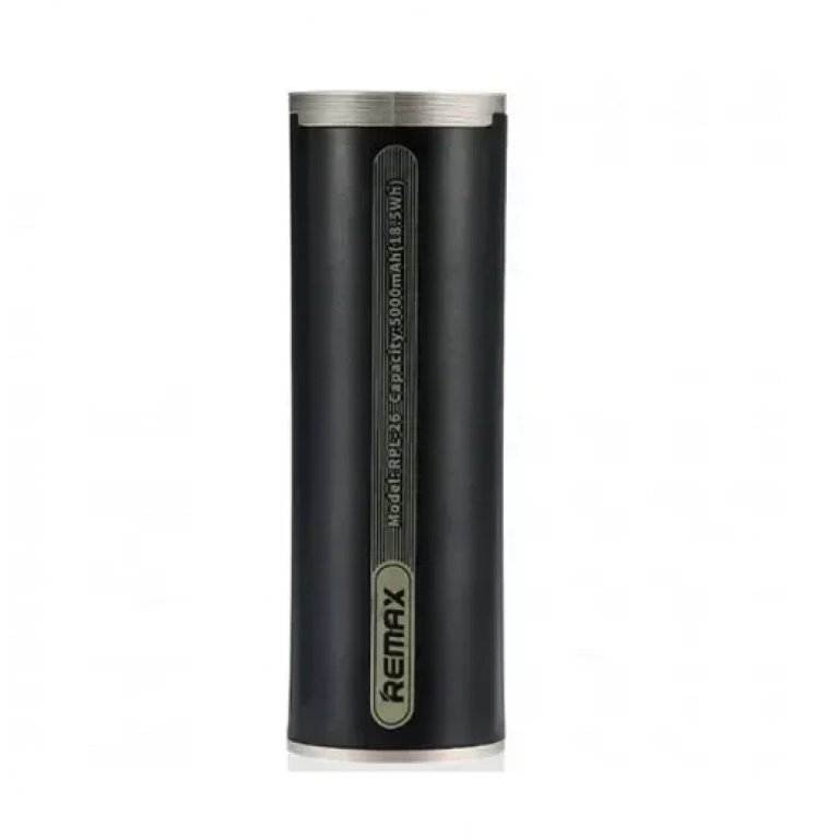 Power Bank Remax RPL-26 Ring Holder, σε μαύρο χρώμα