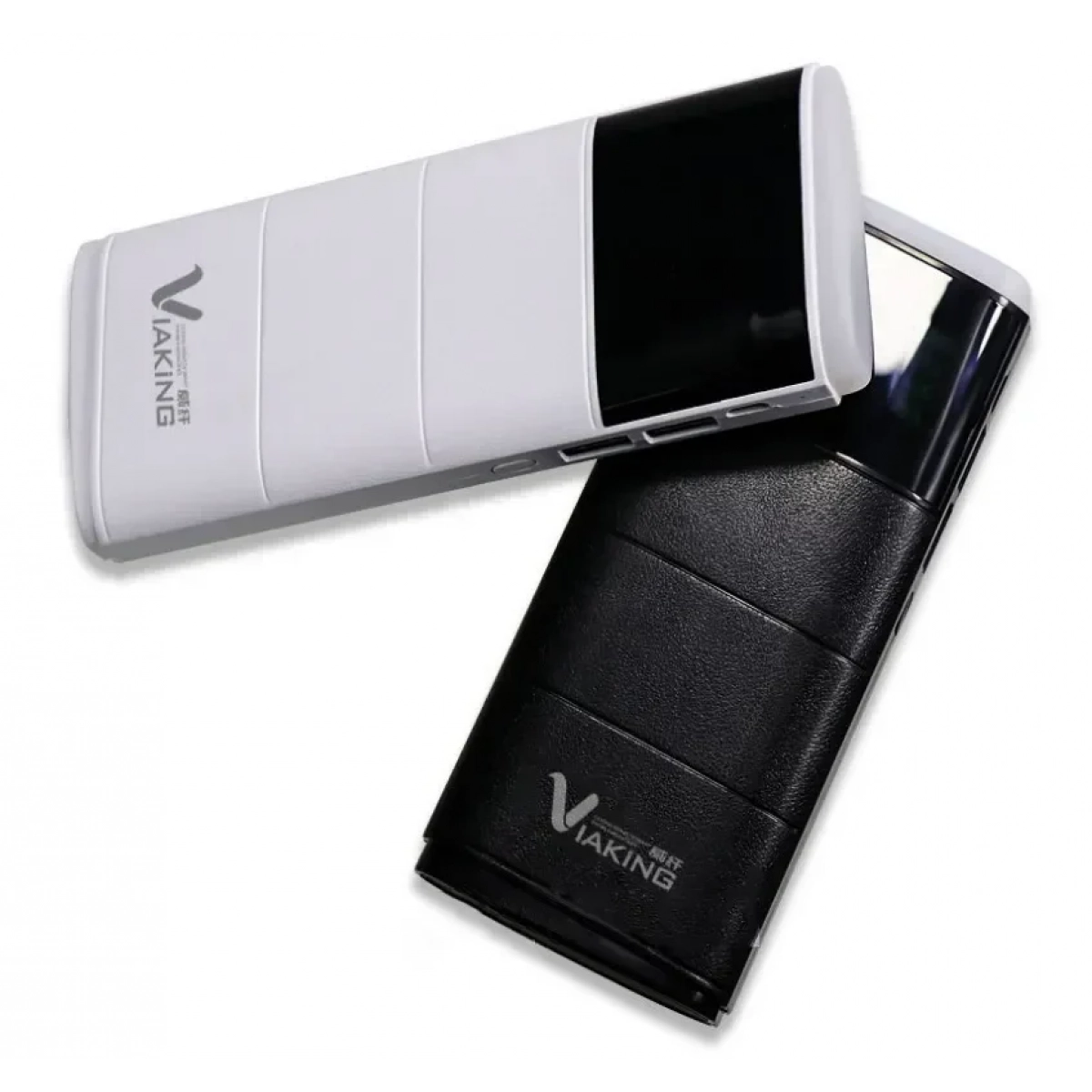 Viaking Power Bank 20000mAh, σε μαύρο χρώμα