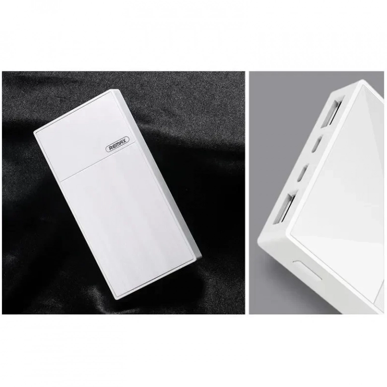 Remax Thoway 5000mAh Mobile Power Bank RPP-54, σε λευκό χρώμα