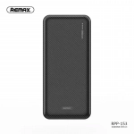 REMAX Power bank Janshon LCD RPP-153 10000mAh, σε μαύρο χρώμα