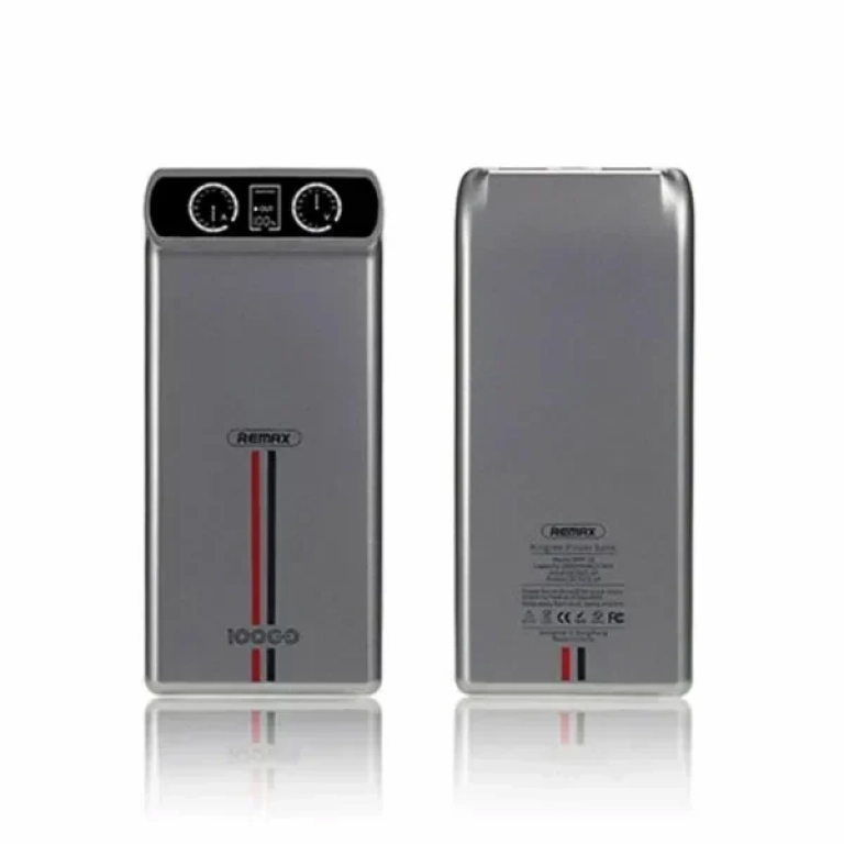 Powerbank REMAX RPP-18 KINGREE 10000mAh, σε ασημί χρώμα