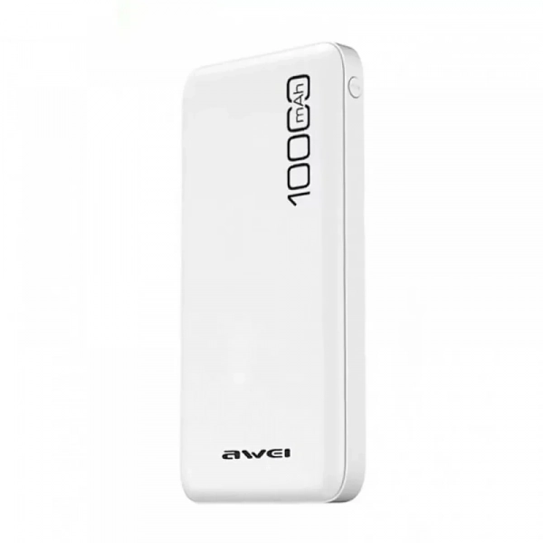 Power Bank Awei P28K 10000mAh, σε λευκό χρώμα