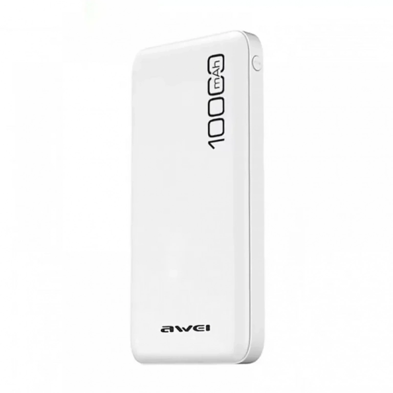 Power Bank Awei P28K 10000mAh, σε λευκό χρώμα