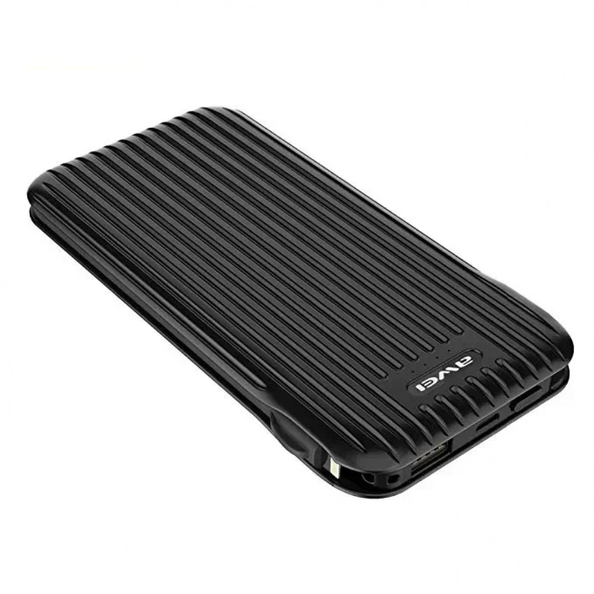 Power Bank Awei P80K 10000mAh, σε μαύρο χρώμα