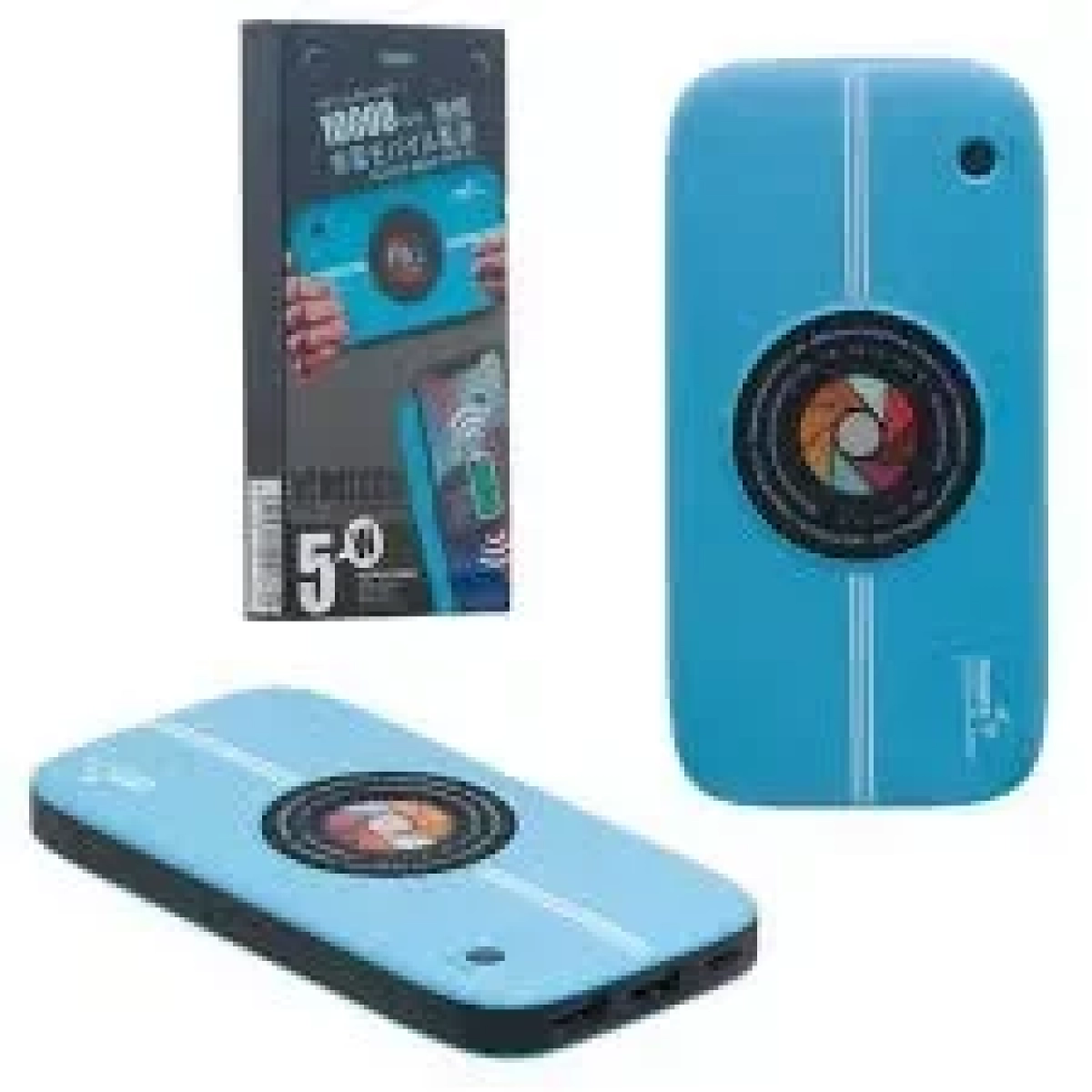 Powerbank Remax RPP-91 10000mAh 2.5A, σε γαλάζιο χρώμα