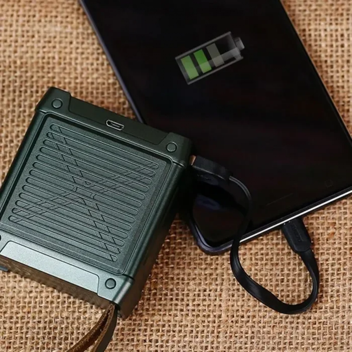 Powerbank Remax RPP-79 Armory Series 10000mAh, σε πράσινο χρώμα