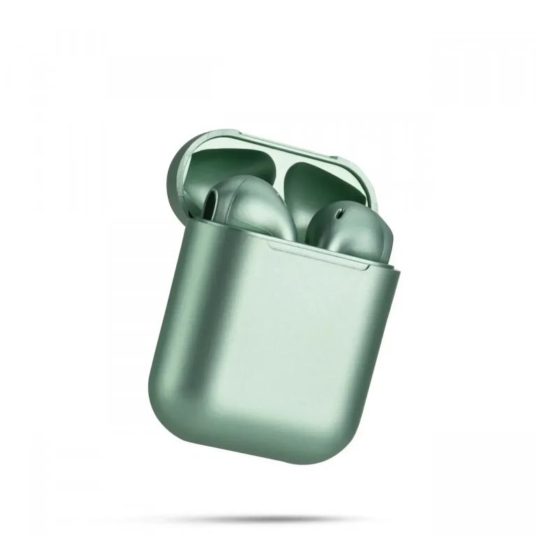 Ασύρματα Ακουστικά eleven inPods 12, σε ανοιχτό πράσινο χρώμα