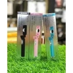Selfie Stick με καλώδιο WK WT-P01, σε ροζ χρώμα