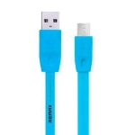 Remax Καλώδιο USB to Micro USB rc-001 Full Speed, σε γαλάζιο χρώμα