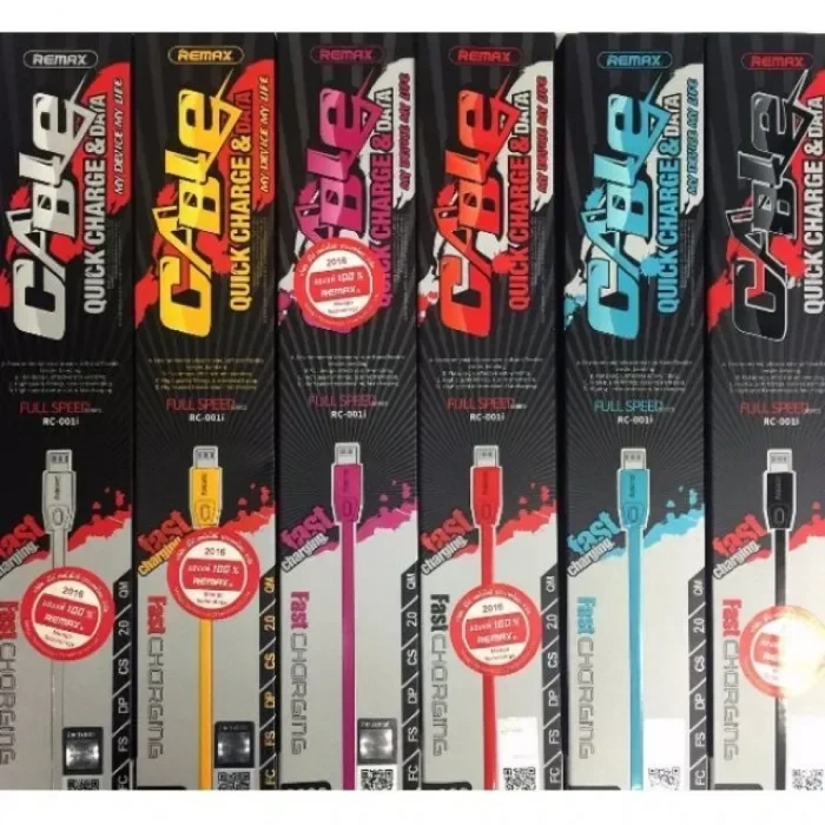 REMAX Καλώδιο Lighting USB/Data RC-001i Σιλικόνης Flat για iPhone 2m, σε λευκό χρώμα