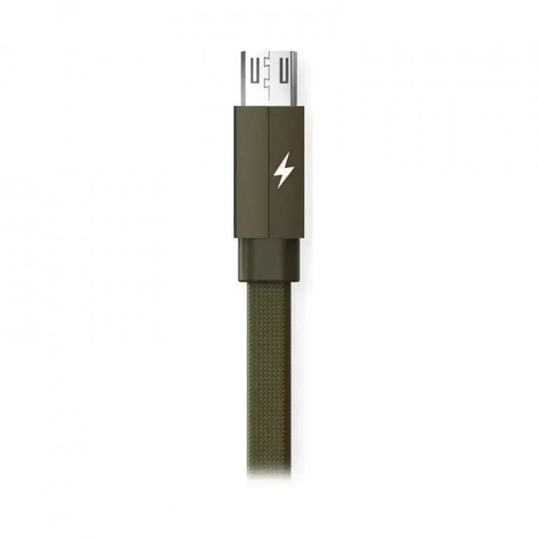 Remax Kerolla Καλώδιο Micro USB Γρήγορης φόρτισης και μεταφοράς δεδομένων RC-094m 1m, σε πράσινο χρώμα