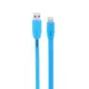 Καλώδιο Φόρτισης Remax RC-094i Kerolla 2.1A 1m για lightning, σε γαλάζιο χρώμα