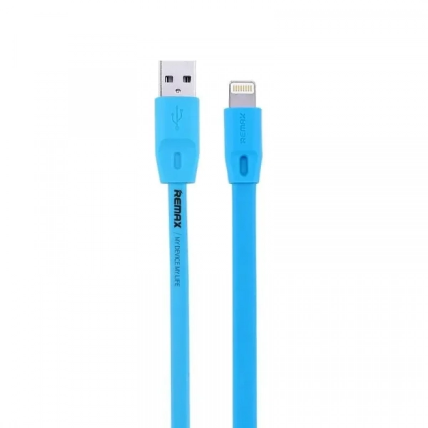 Καλώδιο Φόρτισης Remax RC-094i Kerolla 2.1A 2m για lightning, σε γαλάζιο χρώμα