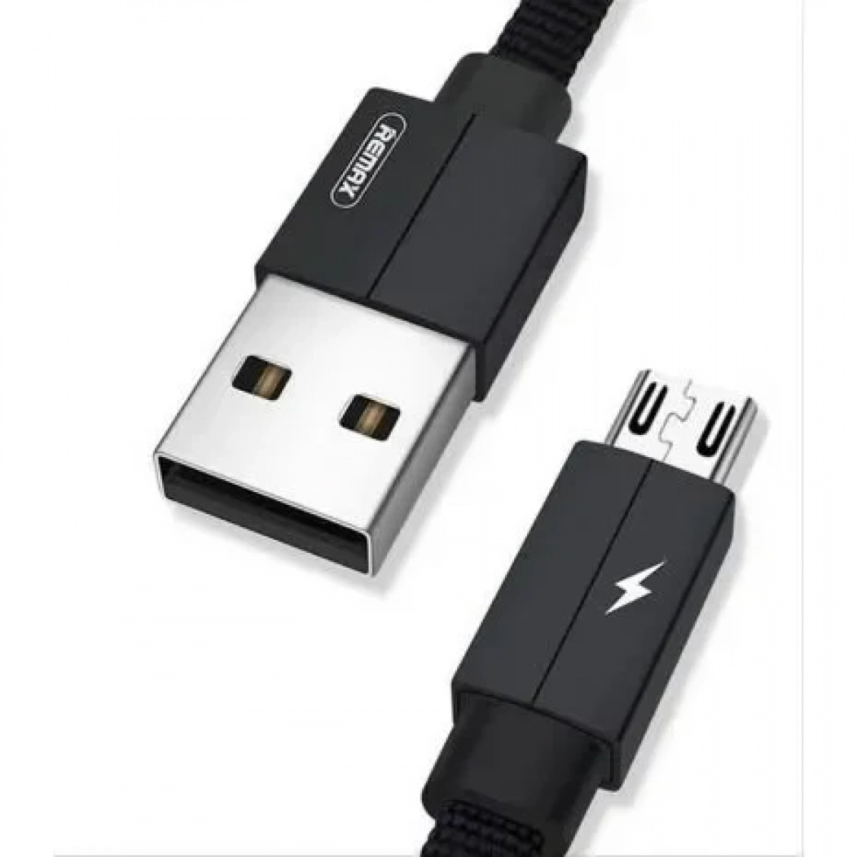Remax Kerolla Καλώδιο Micro USB Γρήγορης φόρτισης και μεταφοράς δεδομένων RC-094m 2m, σε μαύρο χρώμα