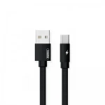 Καλώδιο Φόρτισης Remax RC-094a Kerolla 2.1A 1m για Type C, σε μαύρο χρώμα