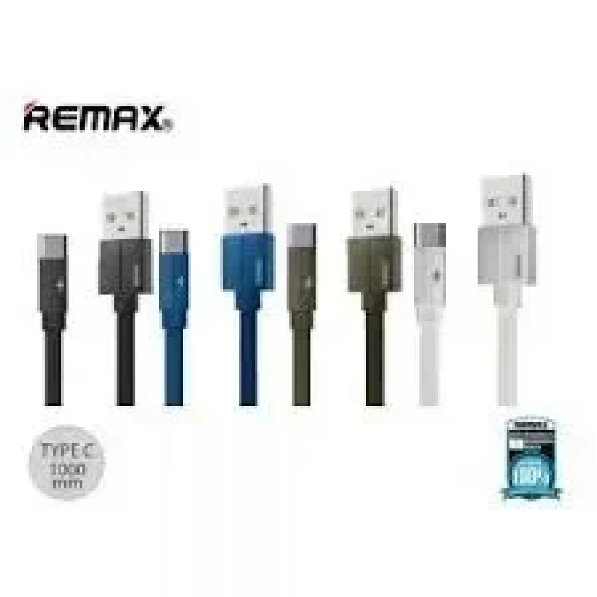 Καλώδιο Φόρτισης Remax RC-094a Kerolla 2.1A 1m για Type C, σε μαύρο χρώμα