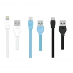 Καλώδιο φόρτισης & συχρονισμού Micro USB WK WDC-023 2m, σε γαλάζιο χρώμα