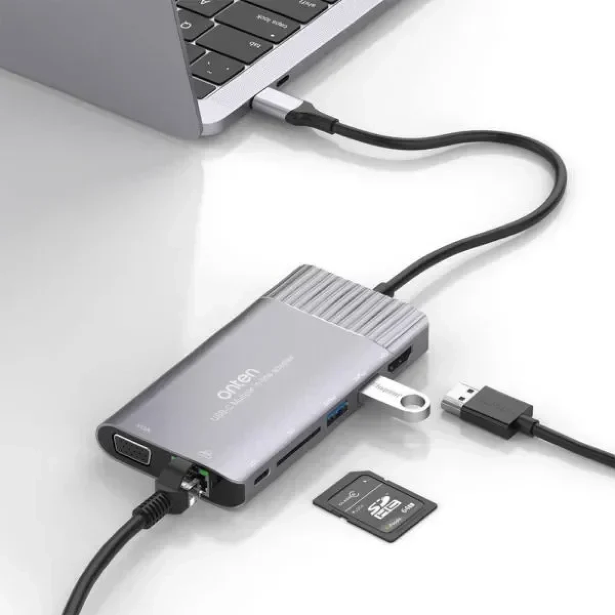 Onten OTN-95117 | Type-C Multi Function Dock Station για MacBook