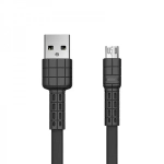 Καλώδιο Φόρτισης Remax Armor Series RC-116m για Micro Usb 1m, σε μαύρο χρώμα