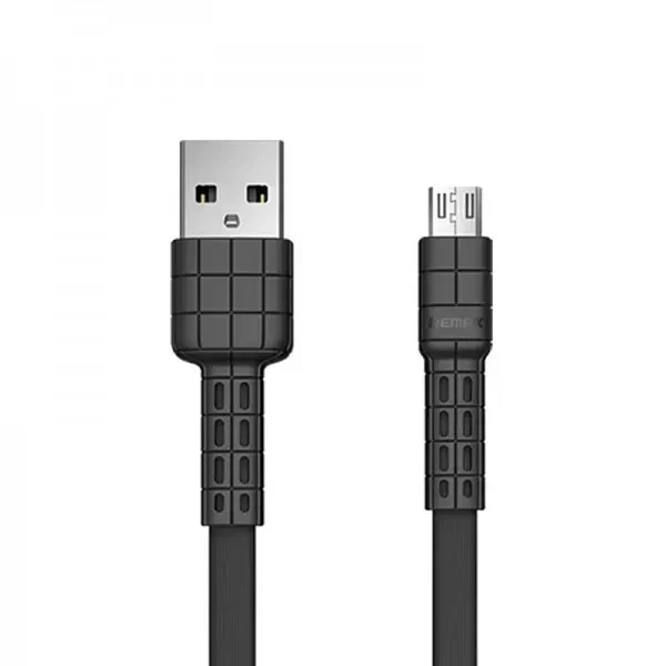 Καλώδιο Φόρτισης Remax Armor Series RC-116m για Micro Usb 1m, σε μαύρο χρώμα