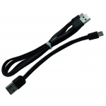 Διπλό Καλώδιο Φόρτησης WK M&S 2 σε 1 Για Lightning & Micro Usb, σε μαύρο χρώμα