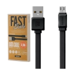 Καλώδιο Φόρτισης Remax Fast Safe RC-129m για Micro Usb 1m, σε μαύρο χρώμα