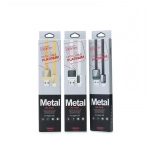 Καλώδιο φόρτισης και μεταφοράς δεδομένων REMAX RC-044i USB σε Lightning 1m, σε χρυσό χρώμα