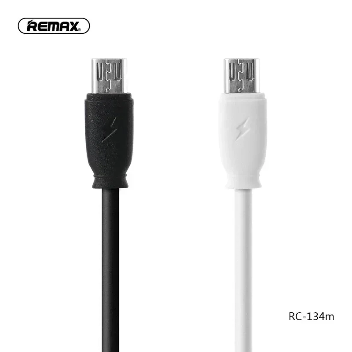 Καλώδιο Φόρτισης και Μεταφοράς Remax Suji Fast Charger Usb To Micro Usb RC-134m 1M, σε λευκό χρώμα