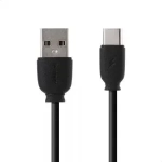 Καλώδιο Φόρτισης και Μεταφοράς Remax Suji Fast Charger Usb To Type C RC-134a 1M, σε μαύρο χρώμα